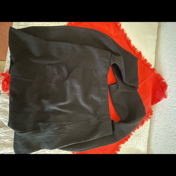 Used Womens Solf Stretch Black Leggings. - Picture 3 of 4